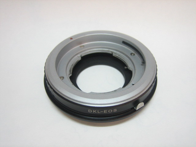 DKL Lens to Canon EOS Camera Body Adapter