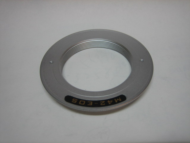 M42 Lens to Canon EOS Camera Body Adapter