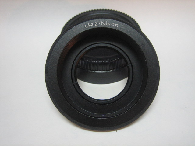 M42 Lens to Nikon Camera Body Adapter(With Glasses)