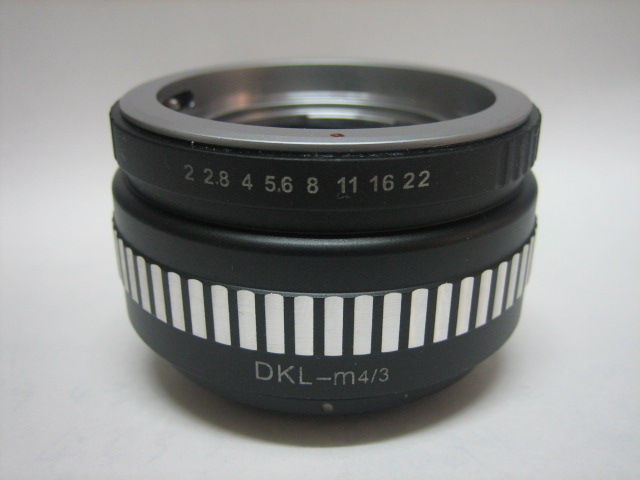 DKL Lens to Micro 4/3 Camera Adapter
