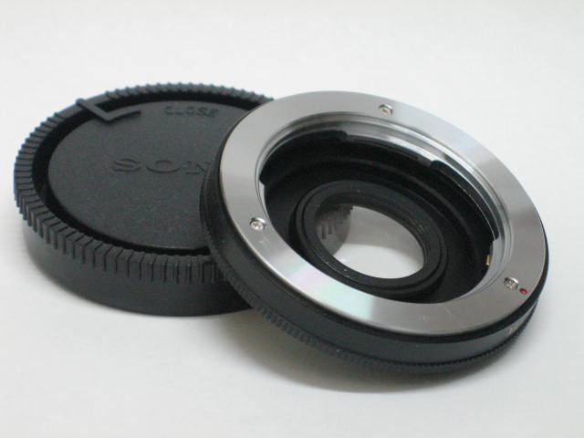 Minolta MD Lens to Sony Alfa Camera Body