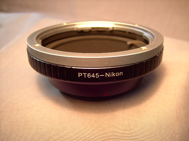 Pentax 645 Lens To Nikon Body Adapter